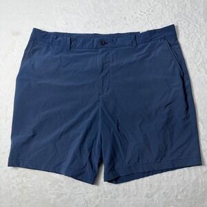 Vineyard Vines Performance Golf Breaker Shorts Sz 42 Navy Blue Moisture Wicking